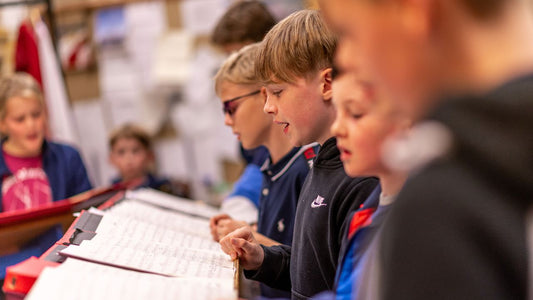 Donate £150 to buy a set of sheet music for the choristers