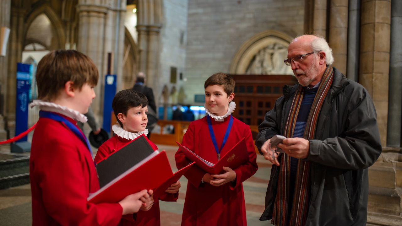 Donate £100 to buy a Chorister their ties and badges